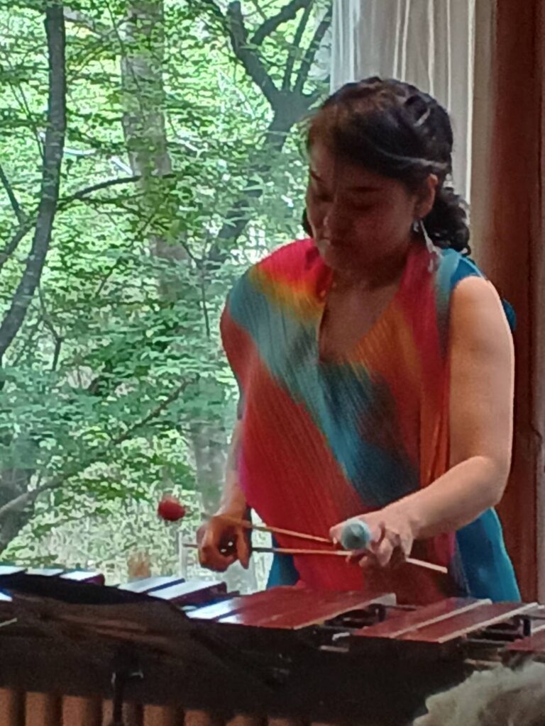 マリンバコンサート　in　VIDES山荘