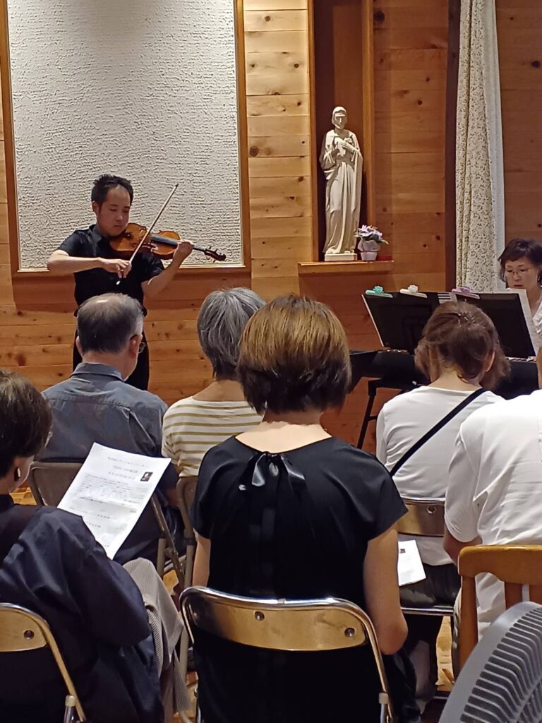 8月24日から27日「武内良太朗 バイオリンコンサート」